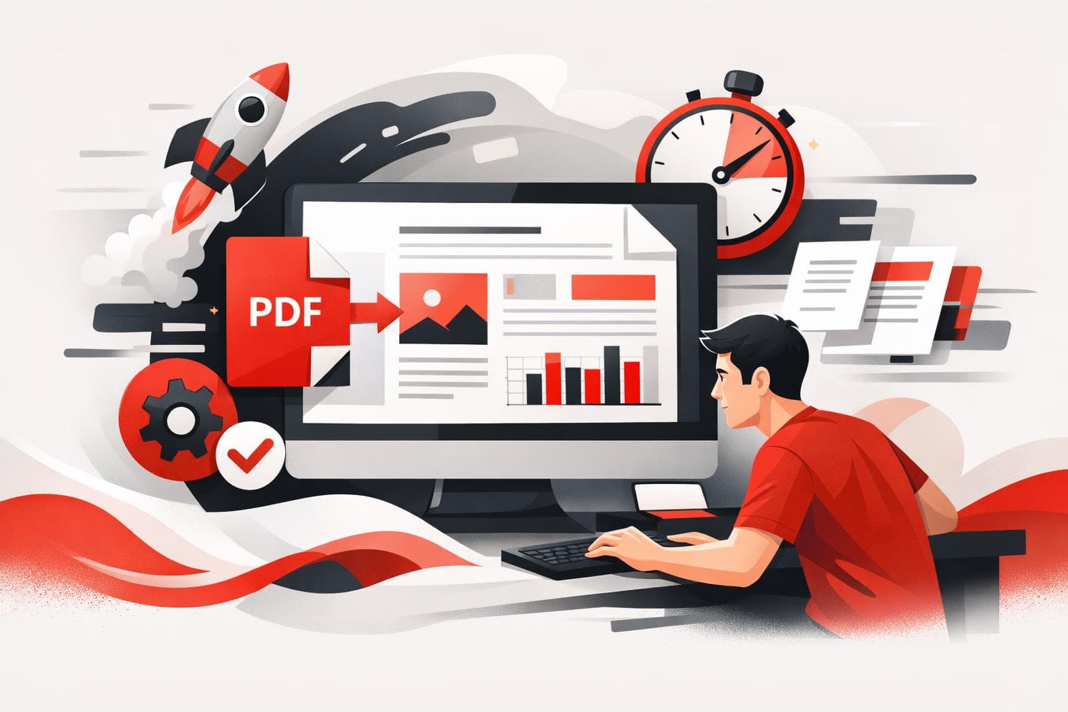 Three ways to create PDF files